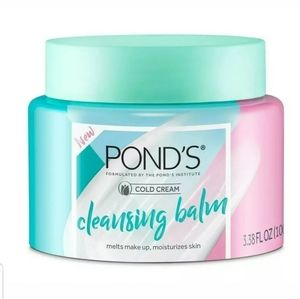 PONDS Cold Cream CLEANSING BALM 3.38oz Melts Make-